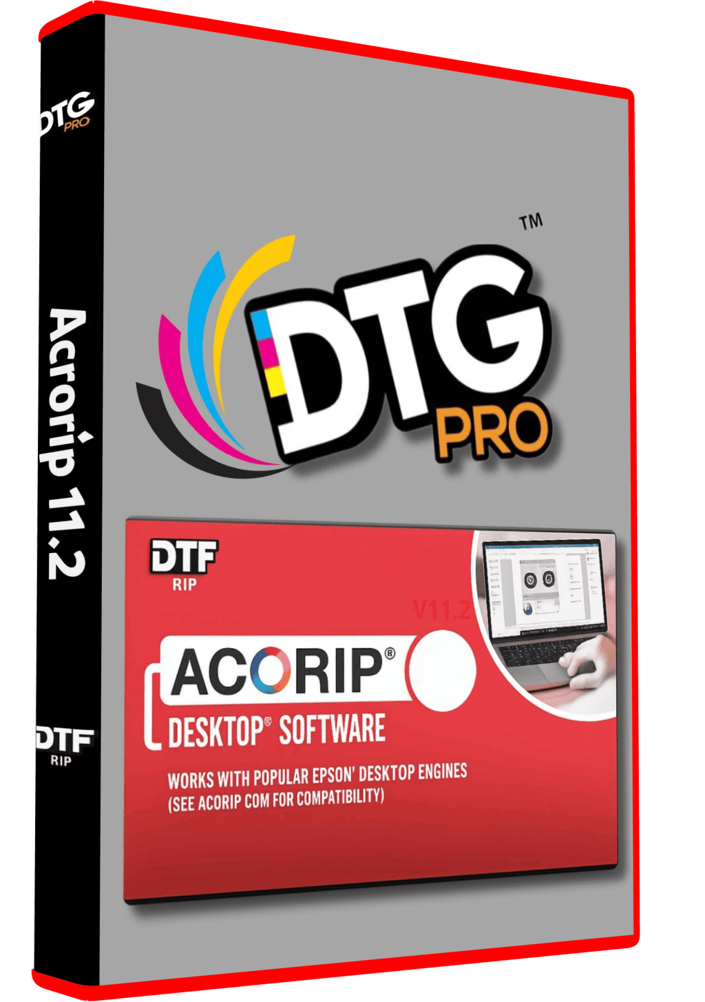 Acrorip 11.2 DTG and DTF RIP software full version for Epson printers