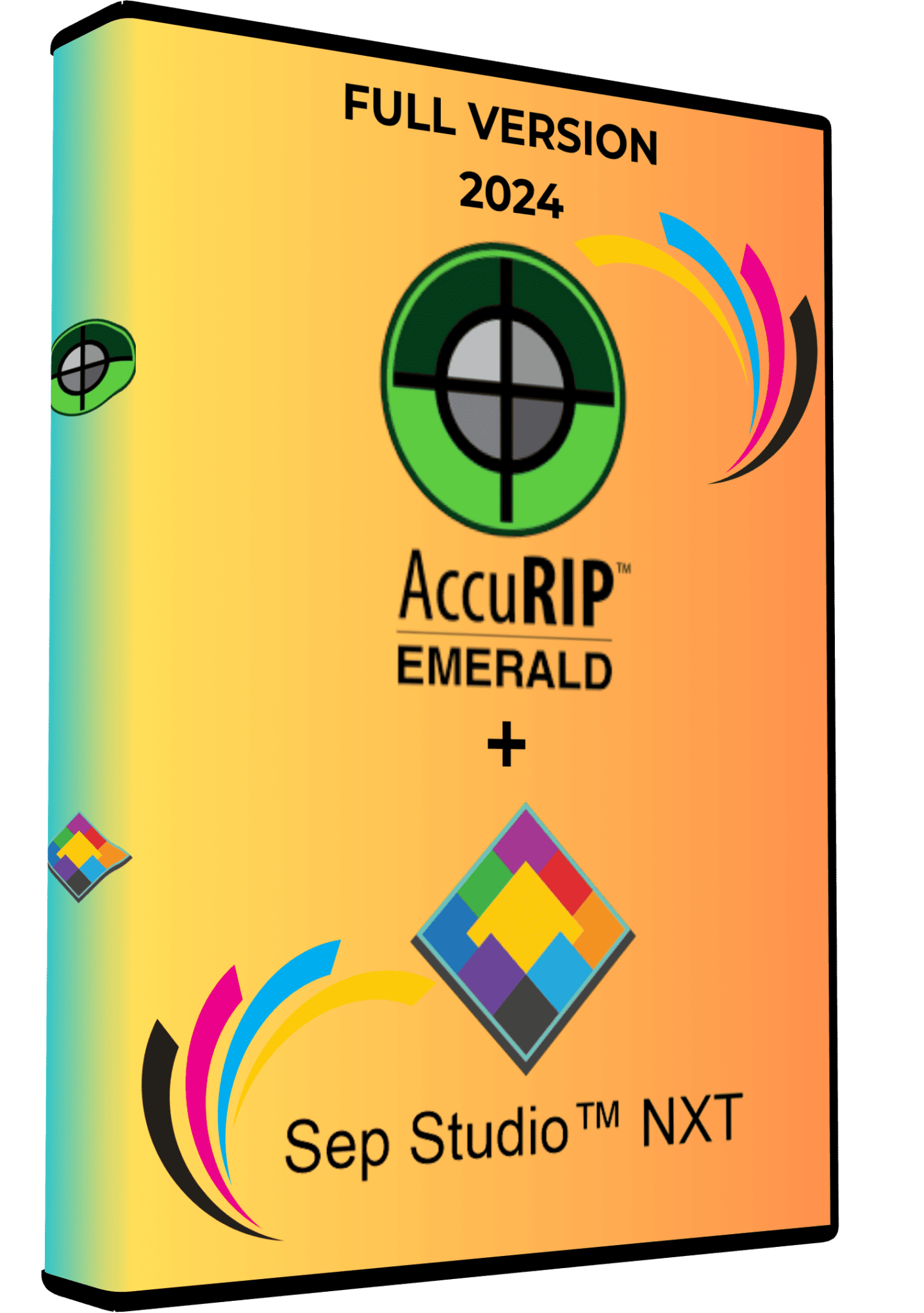 ACCURIP Emerald and Sep Studio NXT 2024 software for DTF and screen printing color separation
