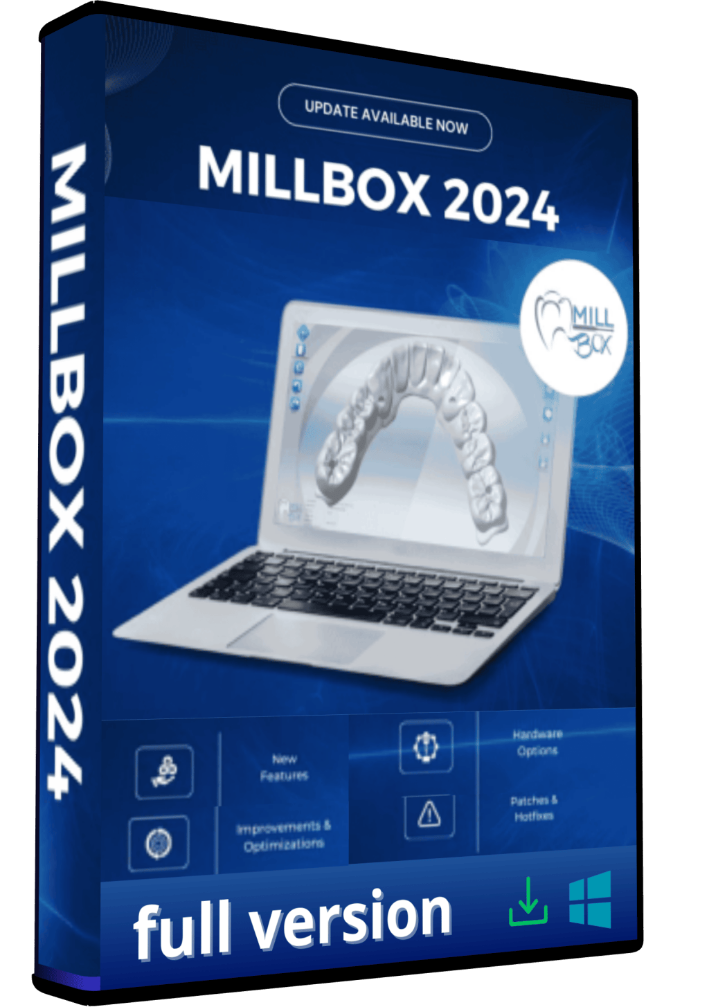 Milbox Dental 3D printing software interface