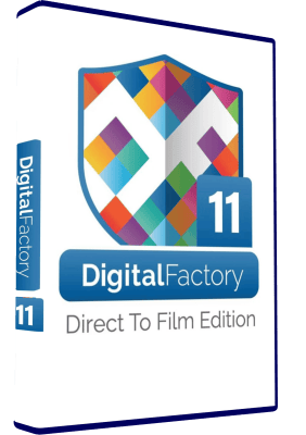 CADLINK 11 DTF RIP software box for Direct to Film printing workflow