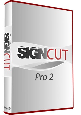 SignCut Pro 2 vinyl cutting software box cover