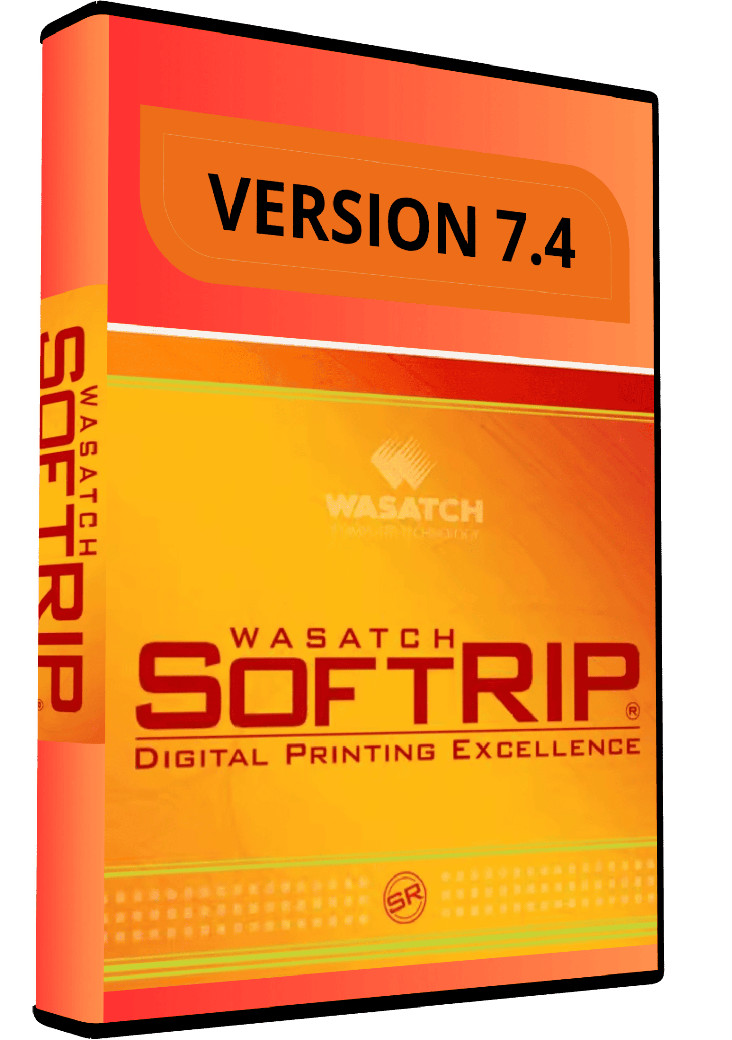 Wasatch SoftRIP 7.4 software box for RIP and color printing control