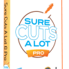 Sure Cuts A Lot Pro vinyl cutting and design software interface