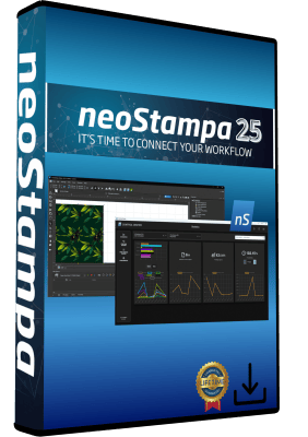 NeoStampa 25 digital textile RIP software for DTF, DTG and dye-sublimation
